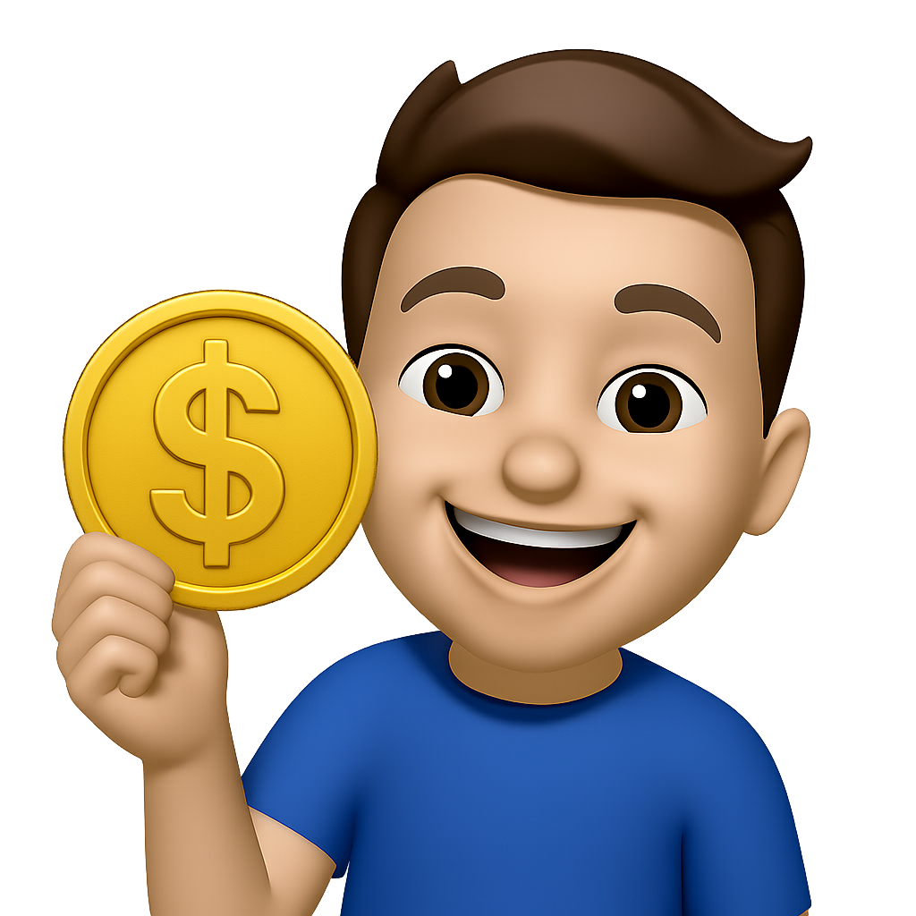 Earn & withdraw memoji